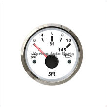 Waterproof 2" 52mm Spr Oil Pressure Gauge 0-10bar with Backlight